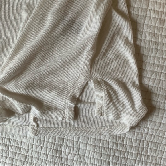 DKNY white loose tank top in white - Picture 7 of 11